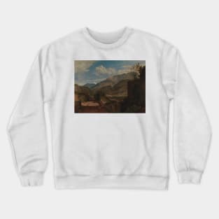 Chateau de St. Michael, Bonneville, Savoy by J.M.W. Turner Crewneck Sweatshirt